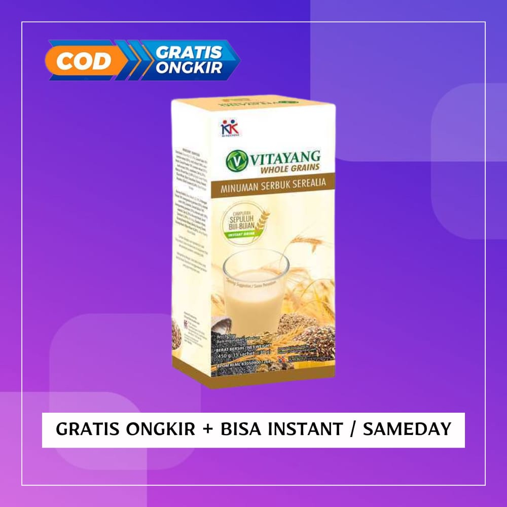 

Vitayang Whole Grains Sarapan Instant Penuhi Kebutuhan Nutrisi Original KK Indonesia