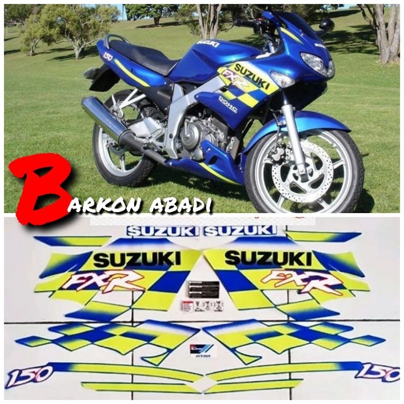 striping SUZUKI FXR 150 original
