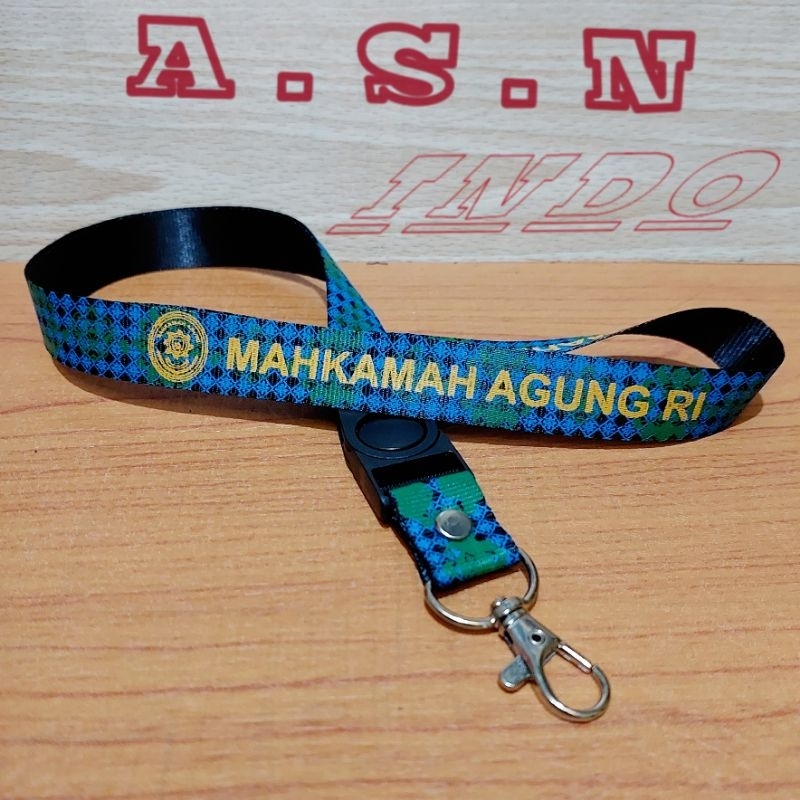 

Tali Id Card MA Mahkamah Agung Gantungan Id Card Mahkamah Agung Lanyard Id Card MA