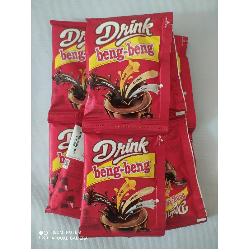 

Drink Beng Beng 30g (minuman), rasa coklat isi 10sachet