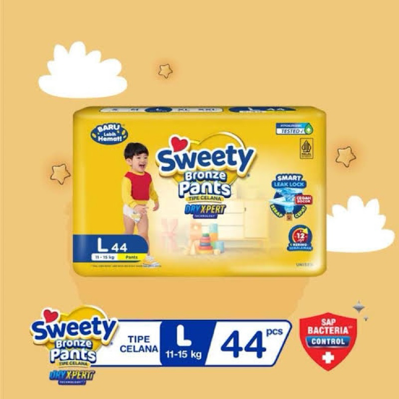 Pampers Murah Sweety Bronze L44
