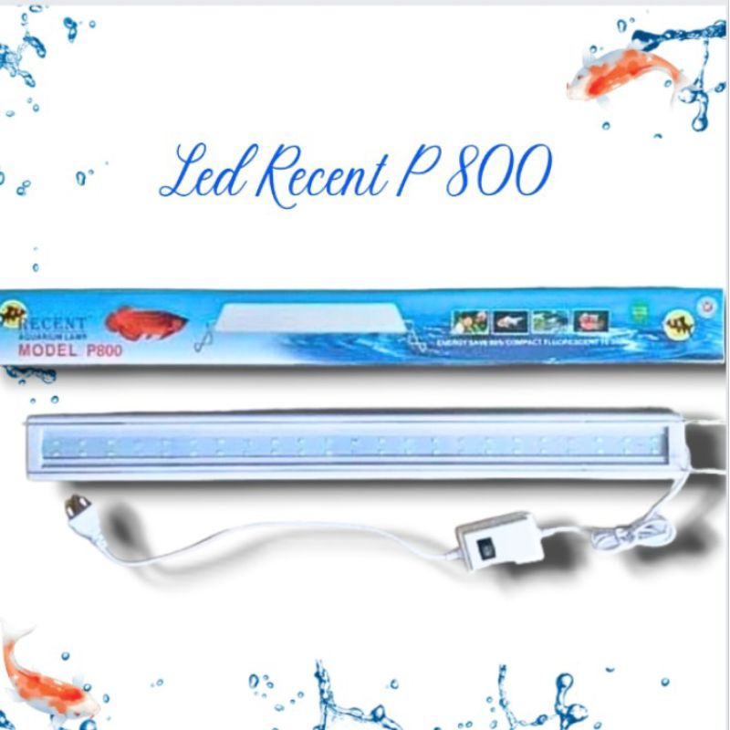 Lampu Led Atas Aquarium Aquascape RECENT P 800