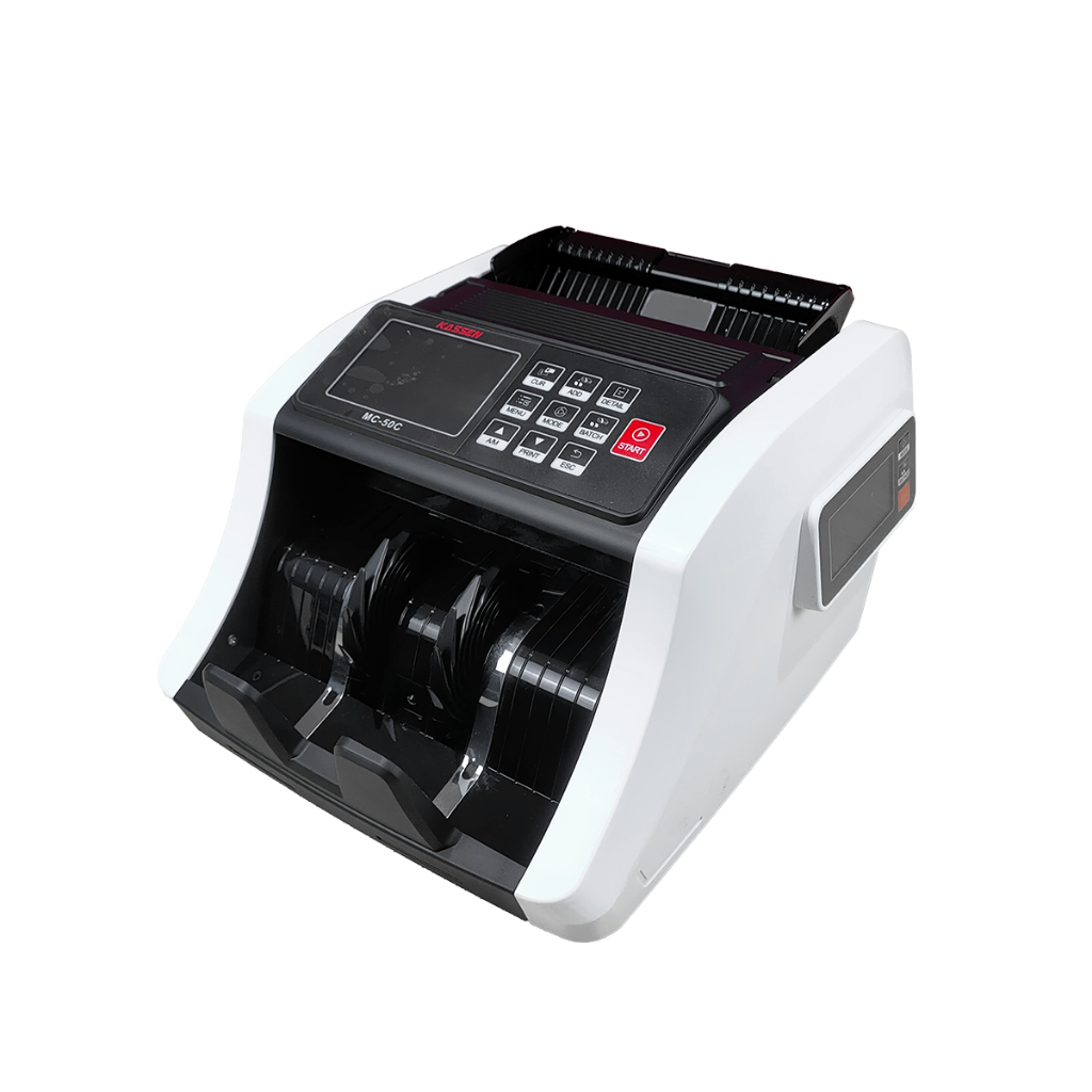 KASSEN MC-50C MESIN PENGHITUNG UANG CAMPUR MIX MODE UANG CETAKAN BARU LAMA MC50C MONEY BILL COUNTER MC 50C VERSI TERBARU MC40C SENSOR UV MAGNETIC