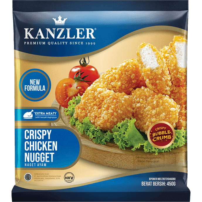 

KANZLER CRISPY CHICKEN NUGGET 450 GRAM