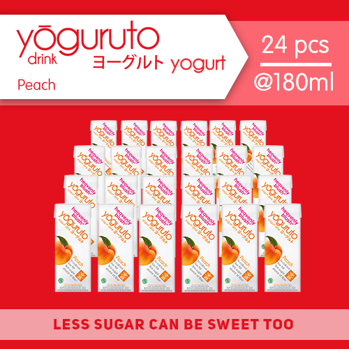 

Yogurt Heavenly Blush Yoguruto Peach [24 Pcs x 180ml]