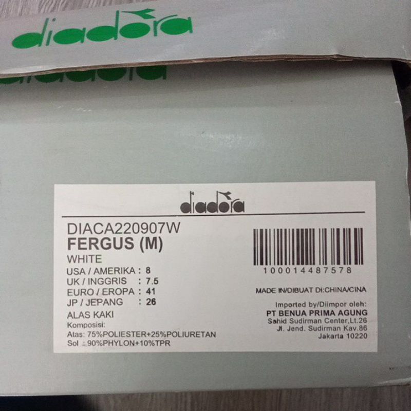 sepatu diadora Fergus (M)