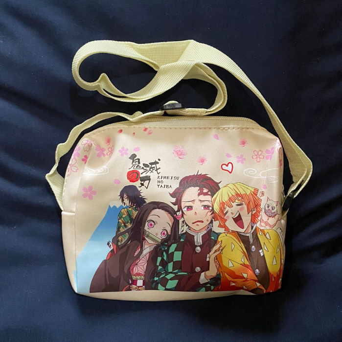 Tas Kecil / Tas Make up / Tas Alat Tulis Demon Slayer Kimetsu No Yaiba