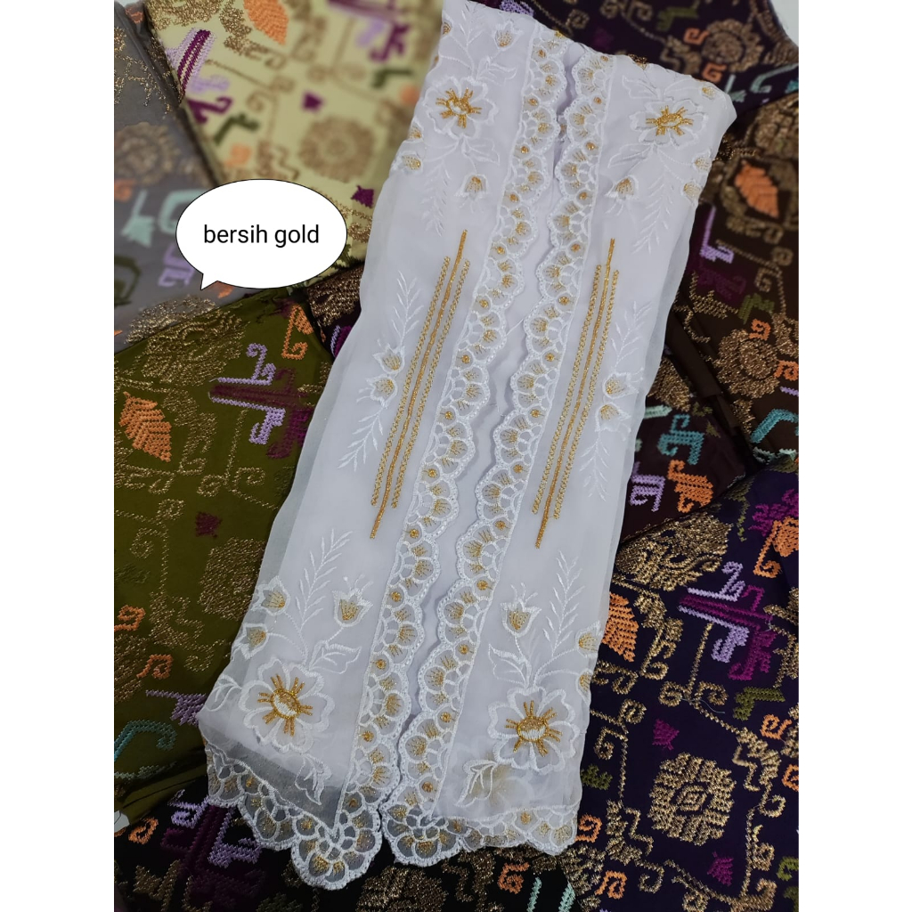kain kebaya bordir sutra cref