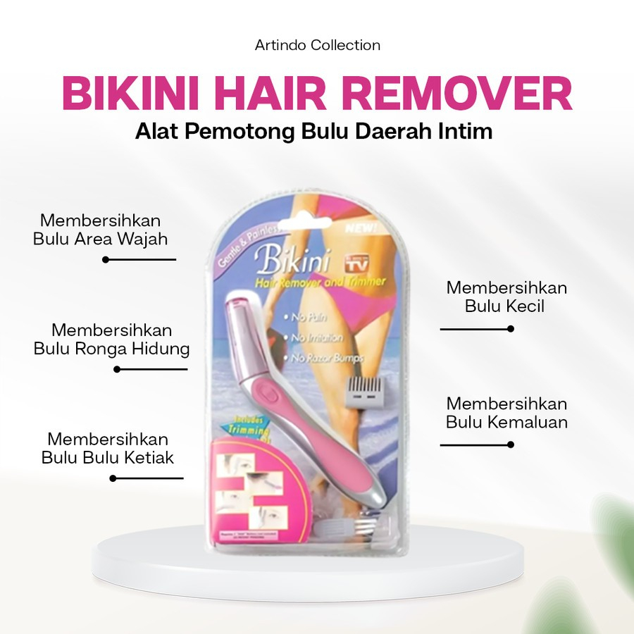 Alat Cukur Bulu Kemaluan Bikini Hair Remover And Trimmer Alat cukur Bulu Ketiak