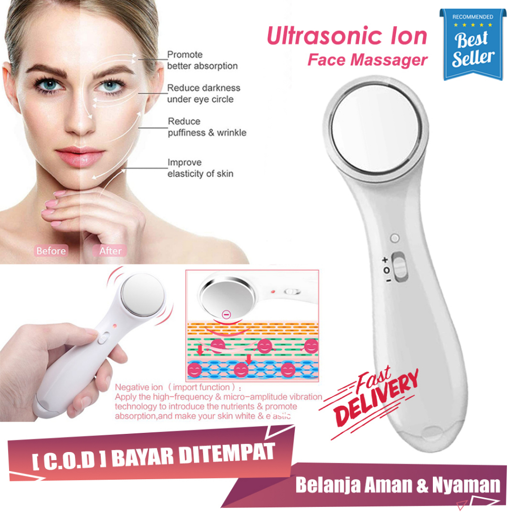 Setrika Ion Setrika Wajah Ion Face Massager