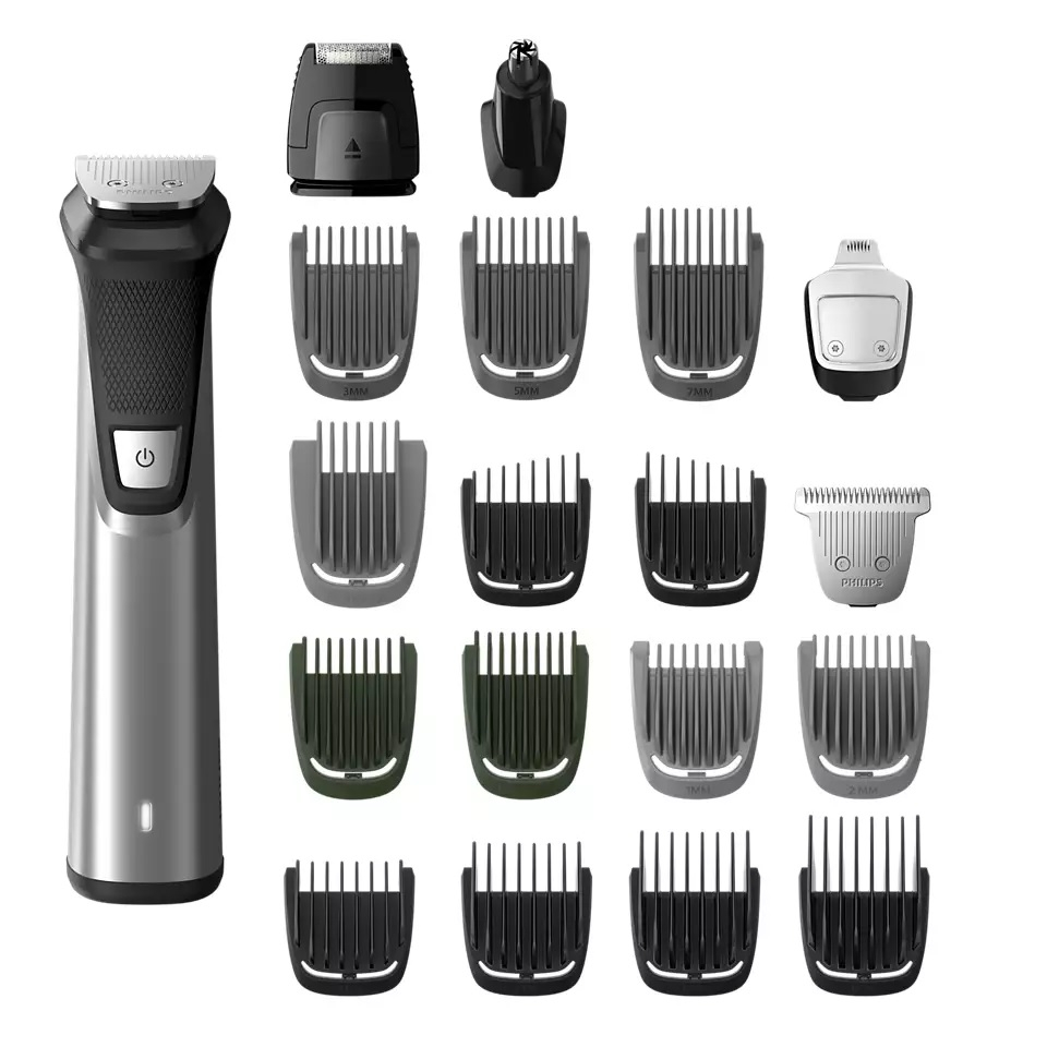 PHILIPS MG7770 - Multigroom 7000 - Alat Cukur Elektrik 23-in-1 - Versi Terbaru dari PHILIPS dengan Set Lengkap