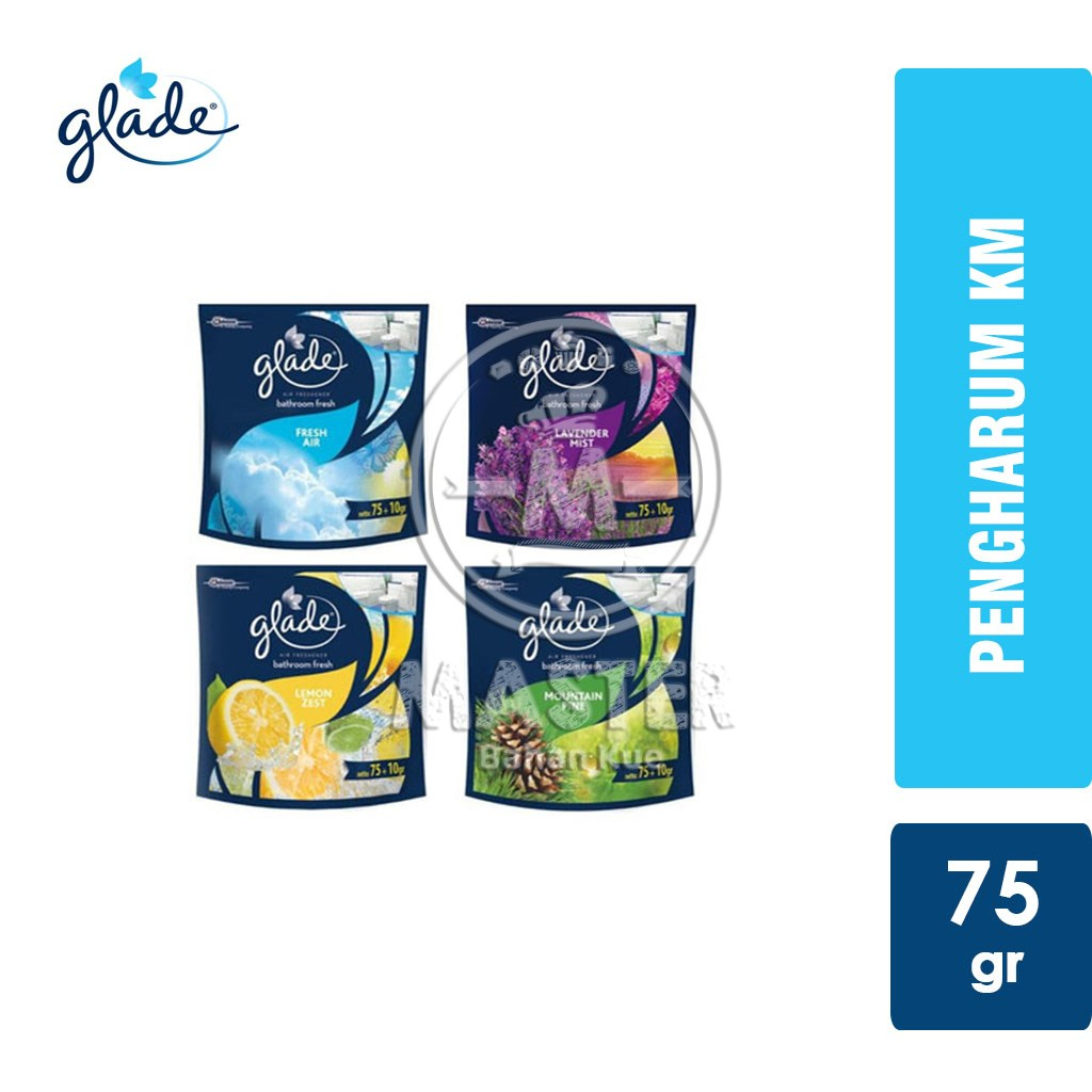 Glade Bathroom Pengharum Kamar Mandi Refill [75 gr]