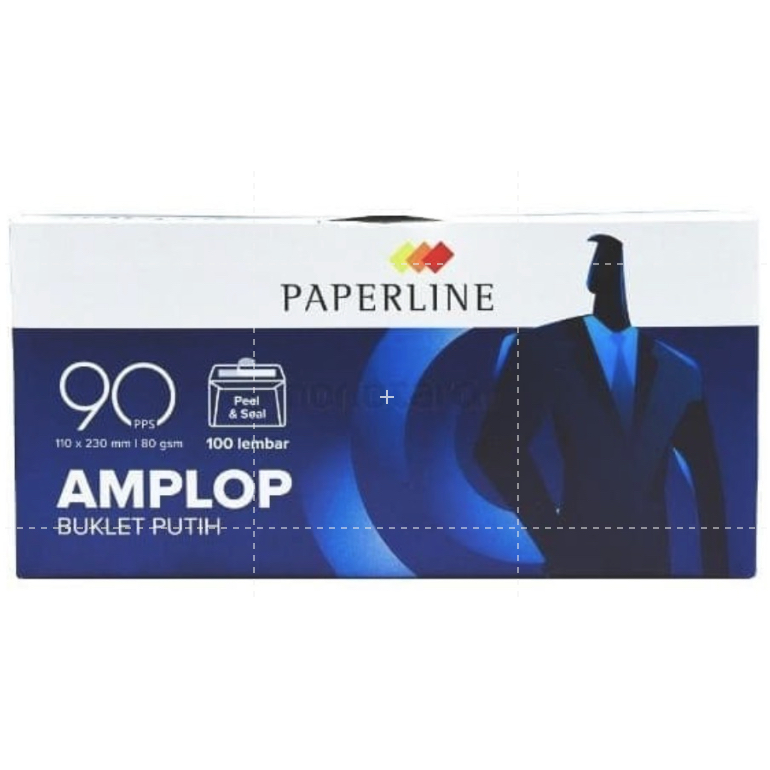 

Amplop Putih Pipeline 90PPS 80gsm Ukuran 23x11cm - Isi 25 lembar