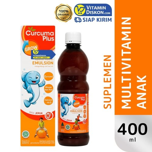 Curcuma Plus Emulsion Orange 400Ml