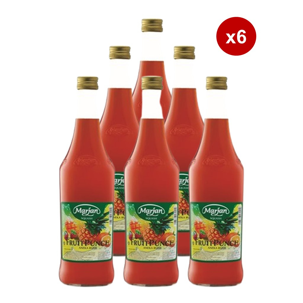 

Marjan Boudoin Squash Fruit Punch 450 ml x6