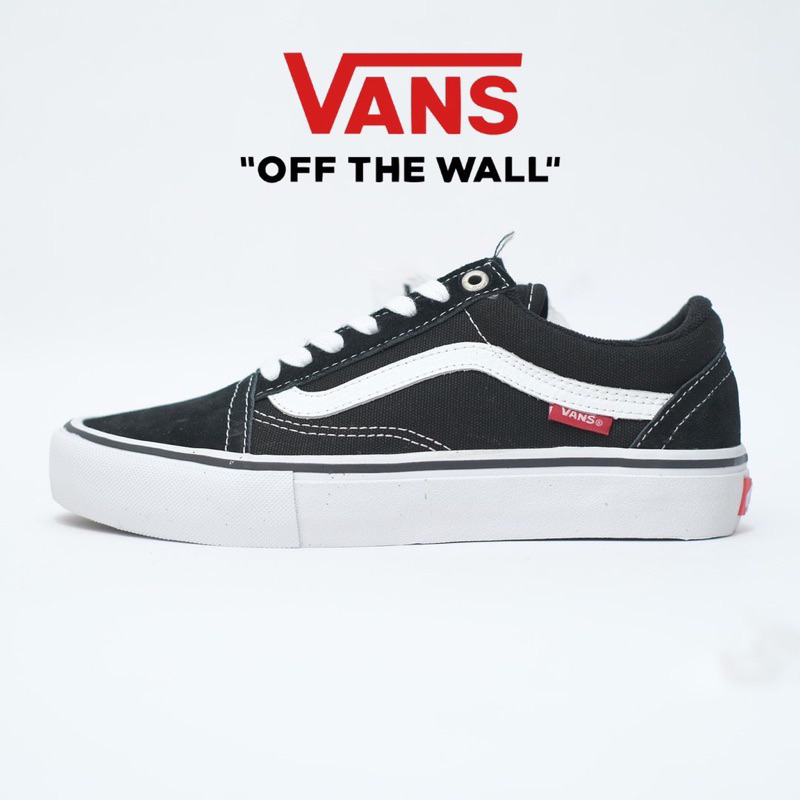VANS OLD SKOOL PRO BLACK WHITE ORIGINAL