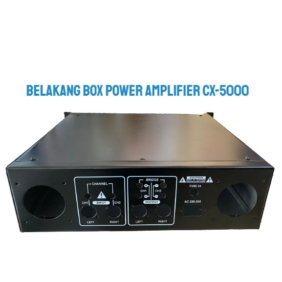 BOX STEREO POWER AMPLIFIER CX-5000