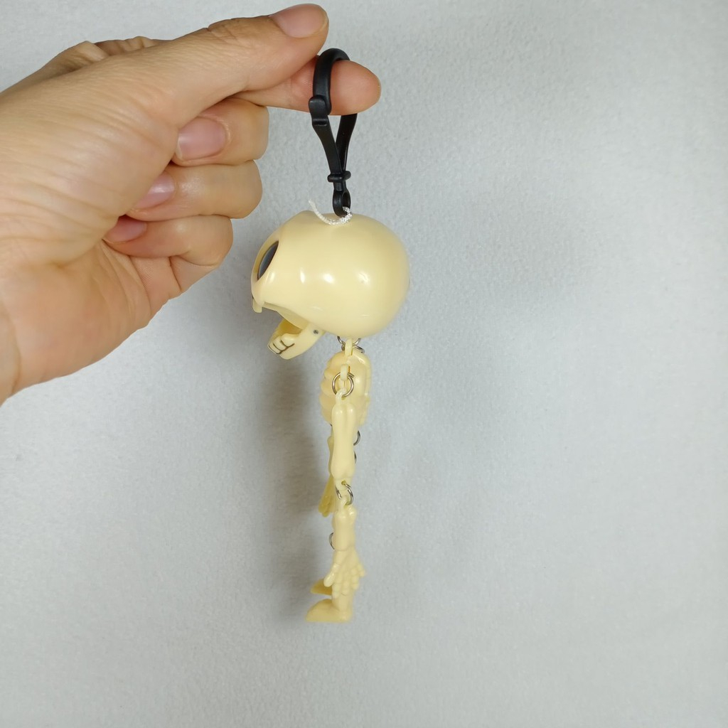 [G040] Gantungan Kunci Tengkorak Gigi Getar Bunyi