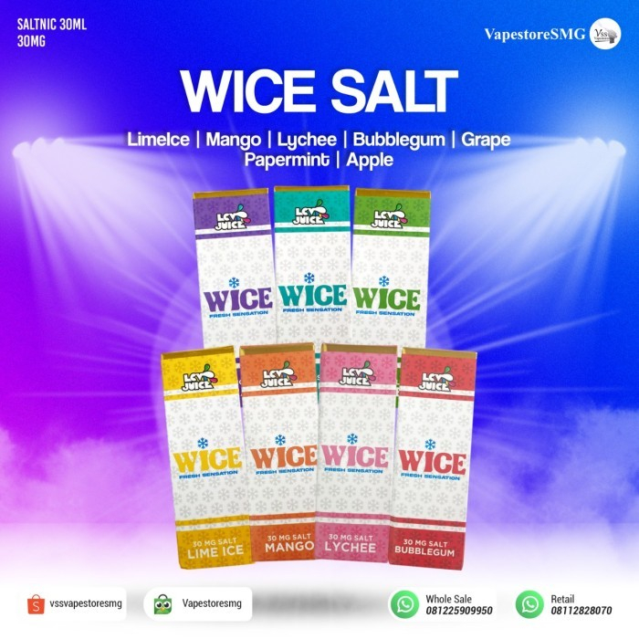 LCV Wice Salt Nic 30ML by LCV Juice / Liquid WiSe Salt Nic - SALT 30MG 30ML