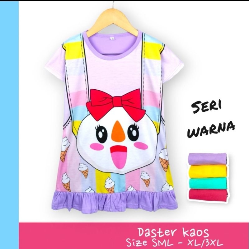 DASTER DEDINA ANAK PEREMPUAN XL-3L / 16-20 SLIDE MIXUE