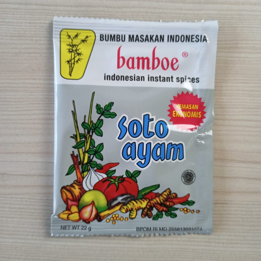 

Bamboe Bumbu Soto Ayam 54gr/Bumbu masak cap Bamboe