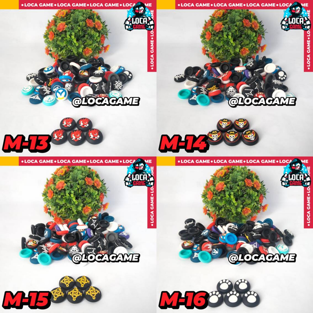 Thumbgrip stick motif karakter untuk PS2 PS3 PS4 PS5 Xbox