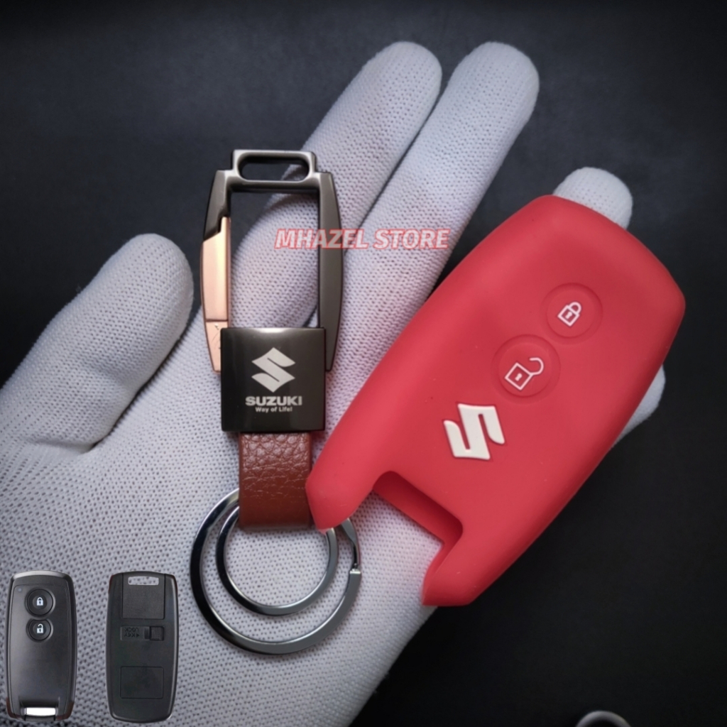 gantungan kunci sarung case cover silikon remote keyless mobil suzuki vitara