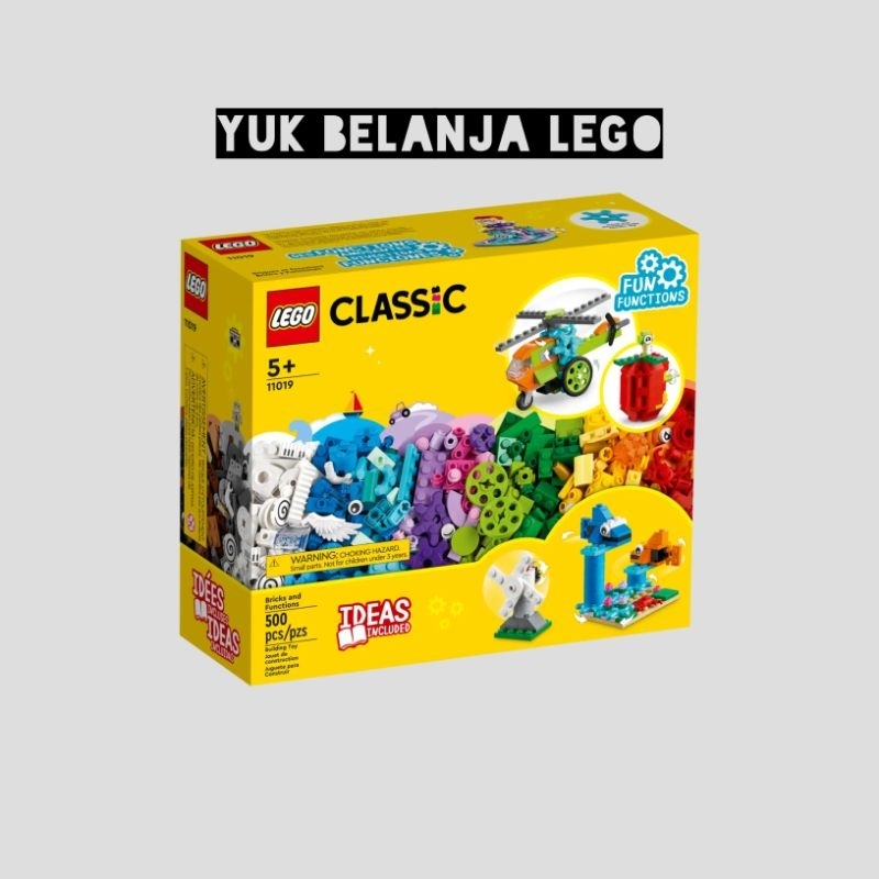 LEGO Classic 11019 Bricks and Function (500 pieces)