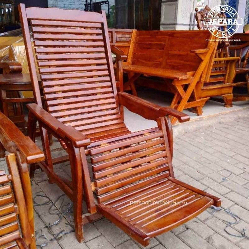Kursi goyang krepyak / Kursi goyang jati / Kursi santai / Kursi jati jepara