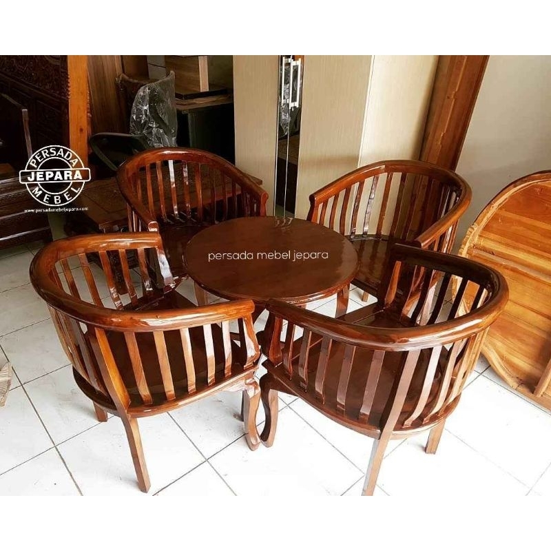 Kursi teras betawi lenong / Kursi betawi / Kursi teras jati / Kursi jati