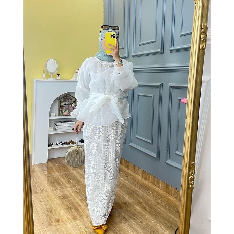 UMIERA BRUKAT DRESS / DRESS PESTA / DRESS BROKAT / DRESS KONDANG/ DRESS SER