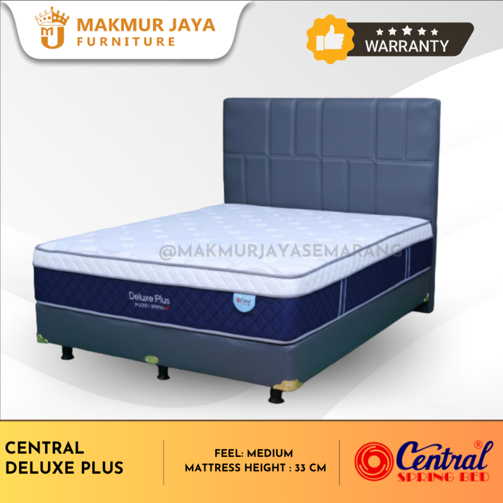 KASUR CENTRAL DELUXE POCKET PLUS | SPRINGBED