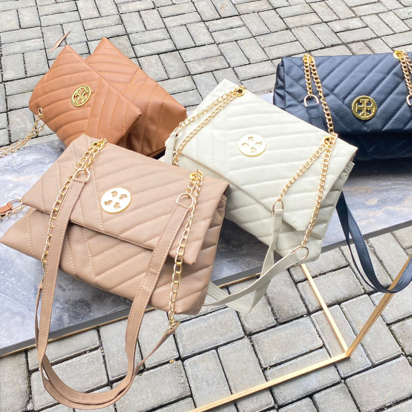 Slingbag Wanita Cory Tas Selempang Cewek Perempuan Tali Rantai Terbaru IrvanBagshop