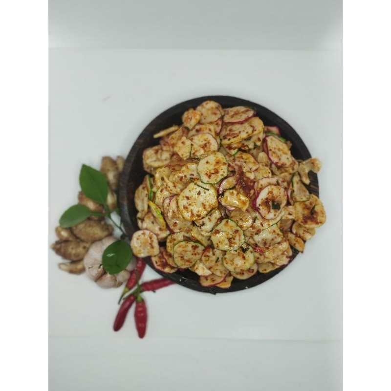 

KERUPUK SEBLAK KERING BANTAT PEDASSS EXSTRA DAUN JERUK 1 KG