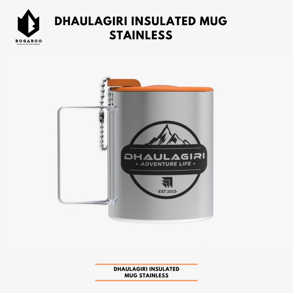 Dhaulagiri Insulated Mug Stainless Outdoor Camping - Gelas Mug Cangkir Stainless- MUG Insulate Dhaul
