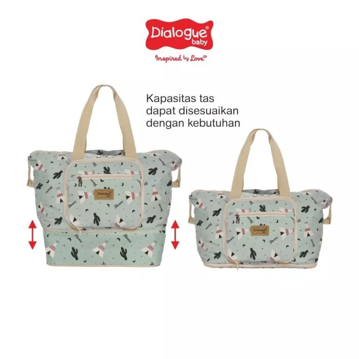 Dialogue DGT7517 Expandable Maternity Travel Bag Heaven Series - Tas Untuk Perlengkapan Mau Melahirkan