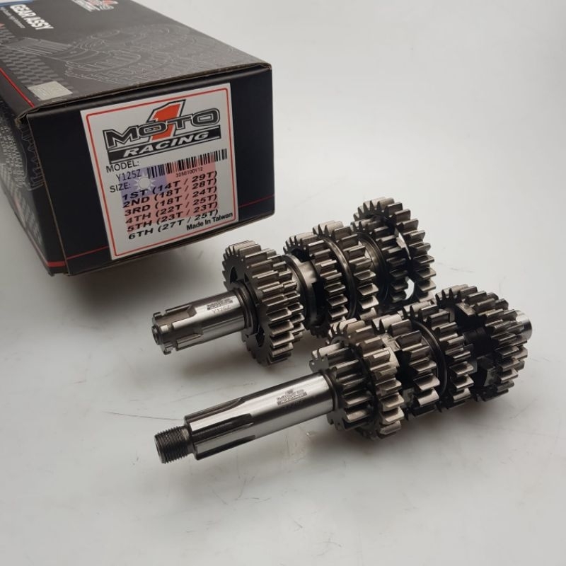 GEAR RATIO GEAR BOX YZ125 Y125Z MOTO 1