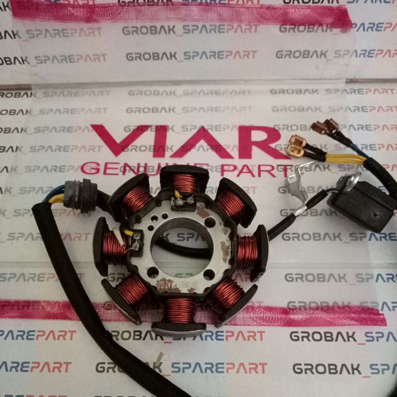 Spul (8 Pole) Stator Assy Motor Viar VINTECH 200cc, Original