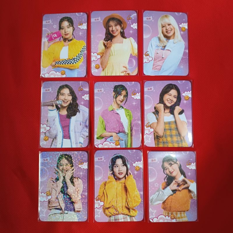 Photocard PC JKT48 x Anteraja SR Super Rare 2022