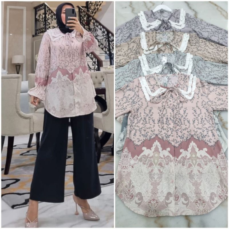 Nadzira Blouse Edness Kayla