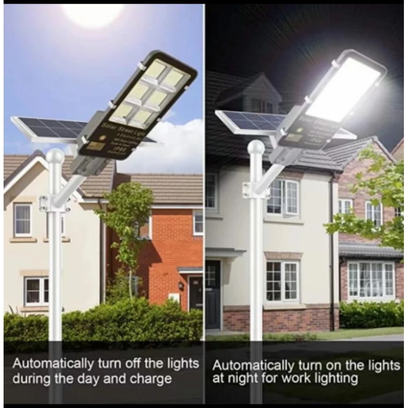 Lampu Jalan PJU led Solar Lampu tenaga surya matahari Lampu Jalan solar Cell luas lampu dan terang C