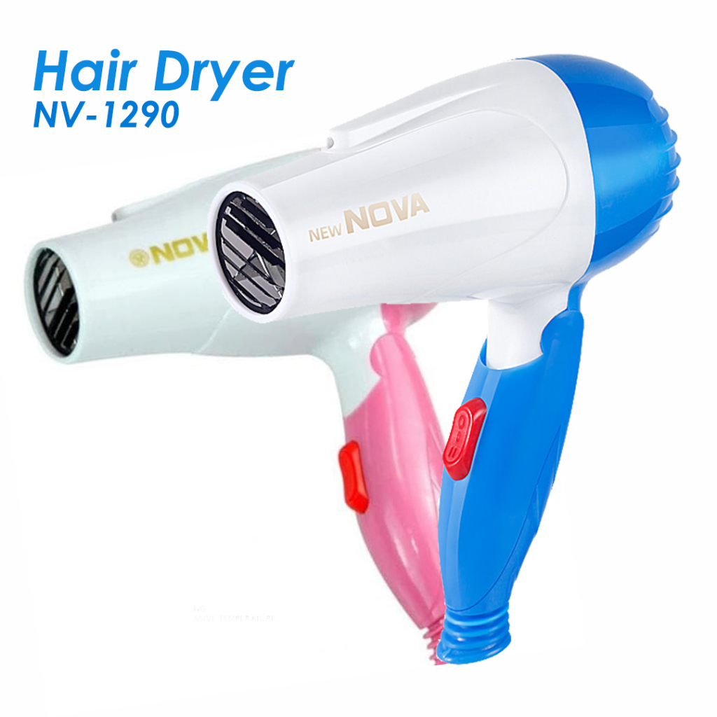 NOVA Hair Dryer N-1290 Pengering Rambut Lipat - 500W