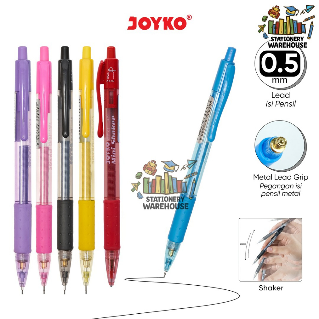 

Mechanical Pencil Pensil Mekanik Joyko MP-23 0.5 mm