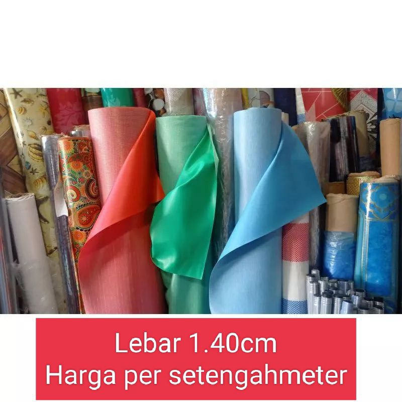 Perlak ompol bayi/karpet mitasi karet polos/taplak meja