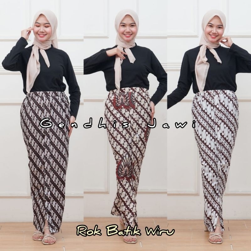ROK BATIK WIRU PARANG GENDHIS L XL XXL XXXL