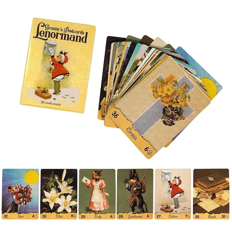 Granny's Postcards Lenormand