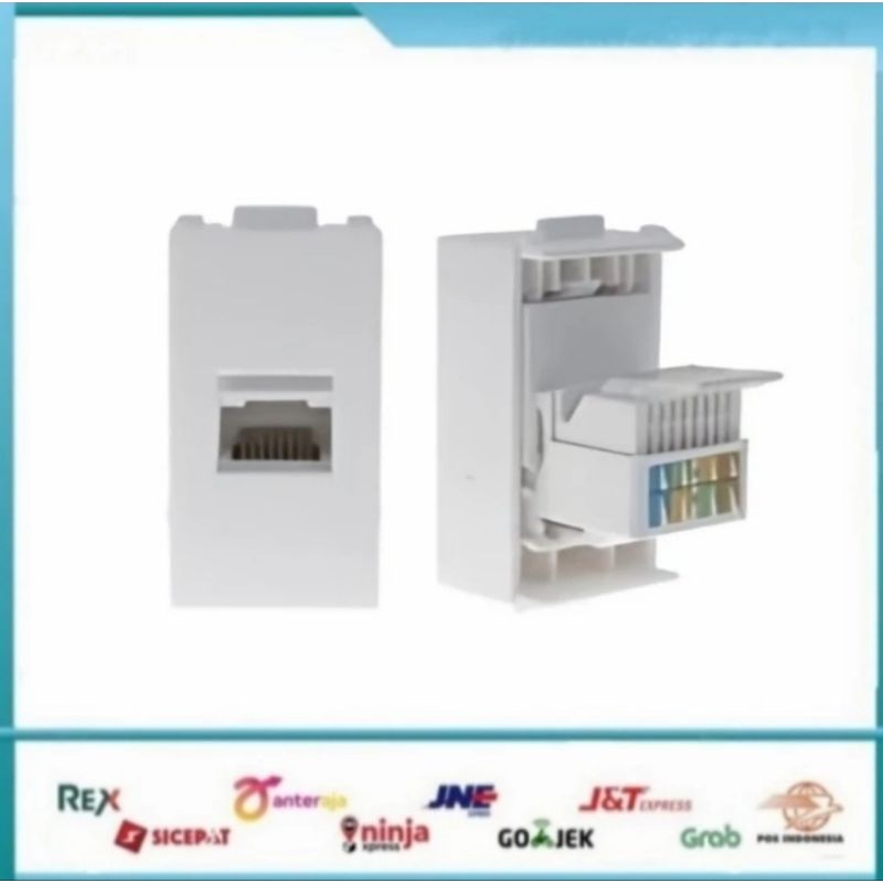 Wall Socket Stop Kontak Module LAN RJ45