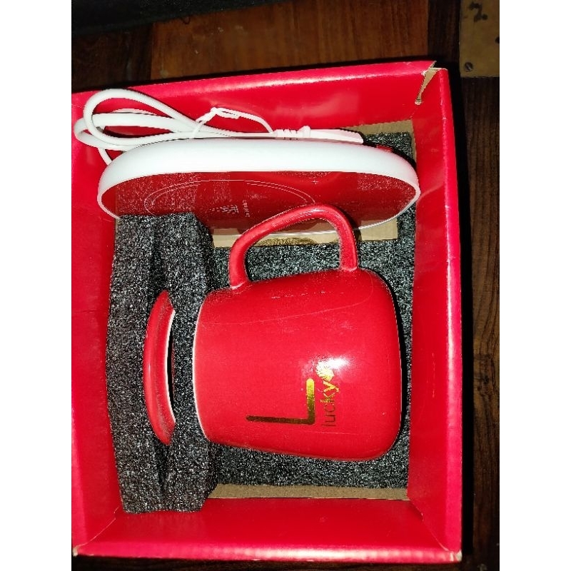 Lucky Gift Set Hampers Coffee Cup and Saucer Cangkir Keramik Lengkap