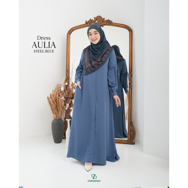 AULIA DRESS gamis terbaru ukuran M - L - XL - XXL gamis kekinian fashion muslim terlaris gamis syari polos busui maxi dress baju wanita kondangan pesta murah set syar'i gamis jumbo berkualitas premium remaja seragam big size gamis pengajian haji umroh