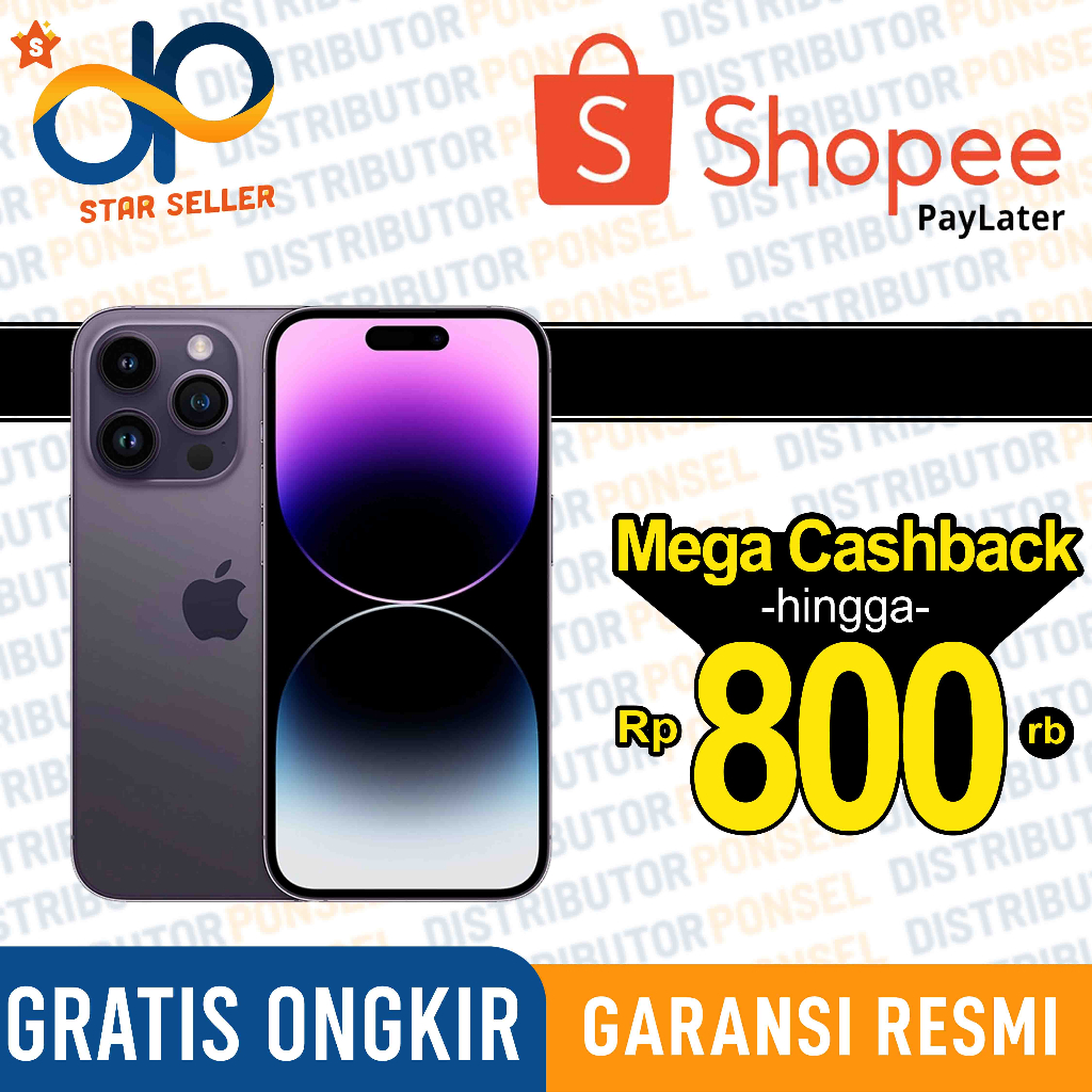 iP 14 Pro Max 5G 1TB 512GB 256GB 128GB ProMax Garansi Resmi